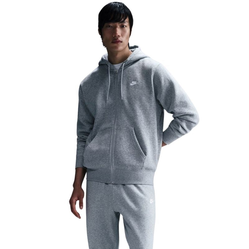 Nike Club BB FZ Hoodie Men's Gray 063 2XL szürke kapucnis pulóver 1613792XL