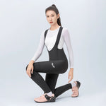Rockbros TVI Women's Cycling Bib with Pad - Black fekete nadrág 15310004003-211709