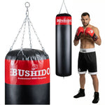 DBX Bushido Punching bag - 130 Red - 130 cm / 30 kg piros punching bags