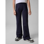 Girls' sweatpants with flared legs 4F
