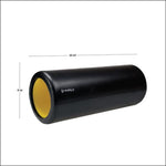 HMS Fitness roller BLACK\YELLOW FS111 fekete edzéssegítő 17-39-035