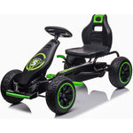 Enero 18 Pedal Go-Kart Black And Green zöld toys