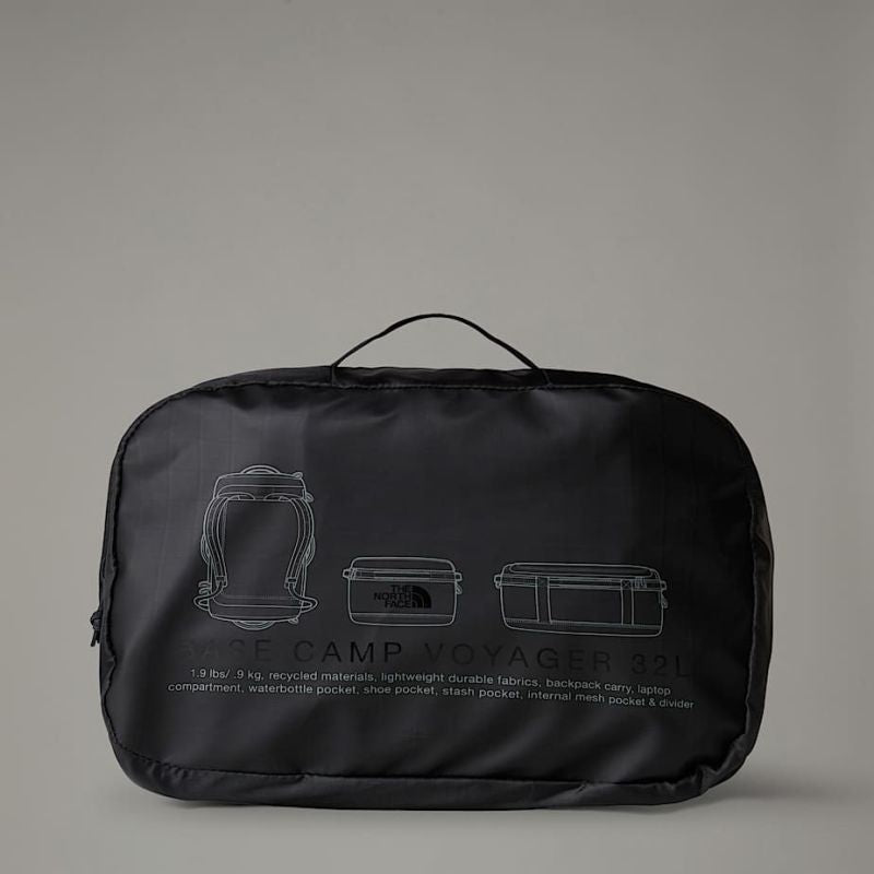 The North Face Base Camp Duffel 32L Travel - Black fekete táska