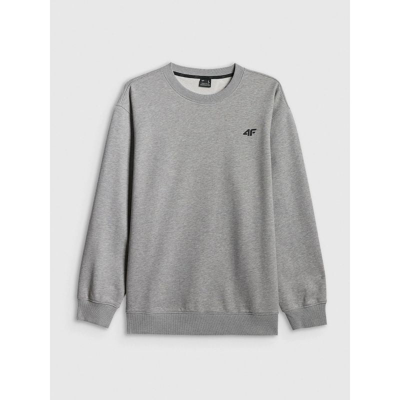 4F Men's regular sweatshirt without hood férfi kapucnis pulóver 4FRMM00TSWSM3059-27M