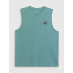 4F Men's relaxed sleeveless T-shirt with print ruházat