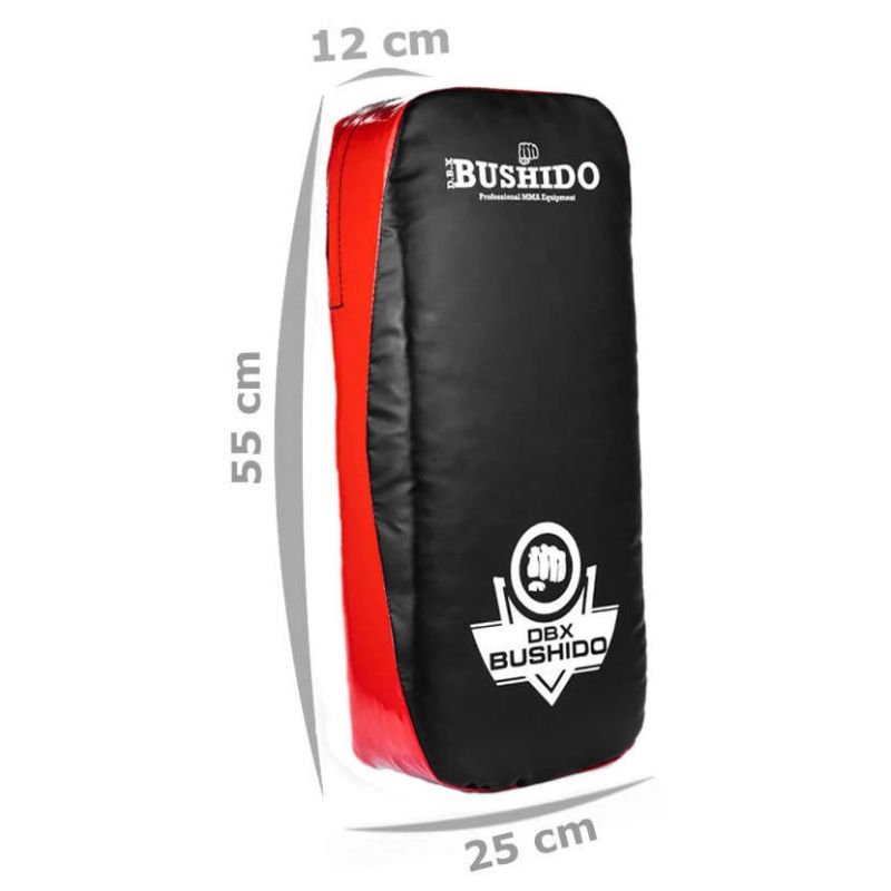 DBX Bushido | Thai training target with an elongated profile czarno-biała training equipment, shields
