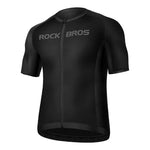 Rockbros 15120002005 Cycling Jersey with Sleeves - Black fekete short
