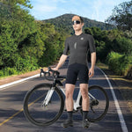 Rockbros 490025001 ROAD TO SKY Cycling Socks 39-42 cm - Black 39-42 cm \ czarny ruházat