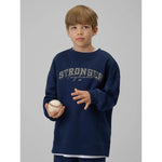 Boy's loose sweatshirt without hood 4F