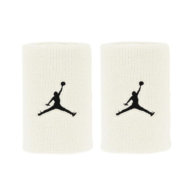 AIR Jordan Jumpman Wrist Sweatband Coconut Milk / Black – fekete karszalag J.000.3601.165.OS