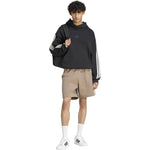 Adidas Men's Kit 3-Stripes beige xs 7" short KW2382