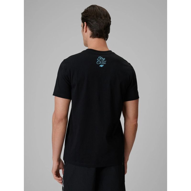 4F Men's regular printed T-shirt póló 4FRSS26TTSHM4321-20S