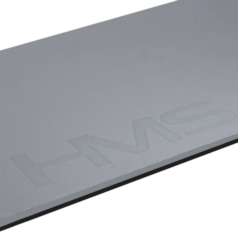 HMS MFK03 gray- club fitness mat with holes fekete jóga matrac 17-44-288