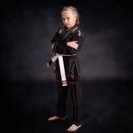 DBX Bushido BJJ Kimono / GI for Kids Black + FREE Belt - X-SERIES fekete kimonos, sachets, belts, bags