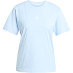Adidas Essentials Small Logo Women's T-Shirt Light Blue 2xs ruházat JY4962