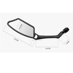 Rockbros right bicycle mirror 26210007002 black