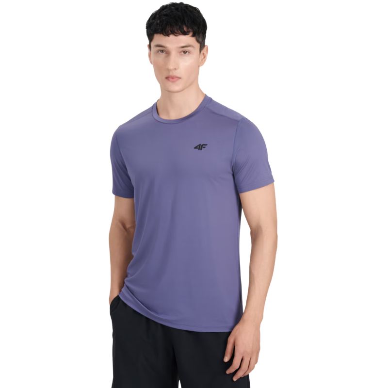 4f Men's T-shirt FNK M1521 blue 4FWAW25TFTSM1521 33S Ruházat