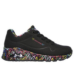 Skechers women's UNO LOVING LOVE 155506 BBK cipő