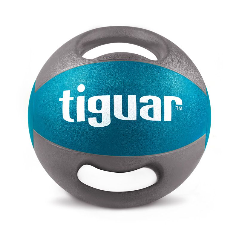 Tiguar Medicine ball with handles 6 kg kék kiegészítő TI-PLU006