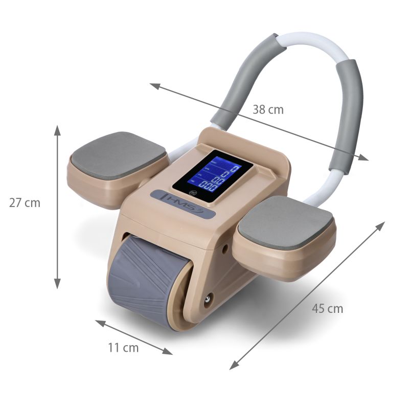 HMS KA08 Automatic Abdominal Wheel with LCD Display and Charging kabát 17-38-031