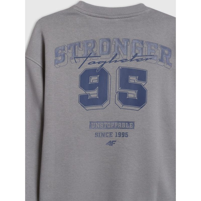 Boy's loose sweatshirt without hood 4F