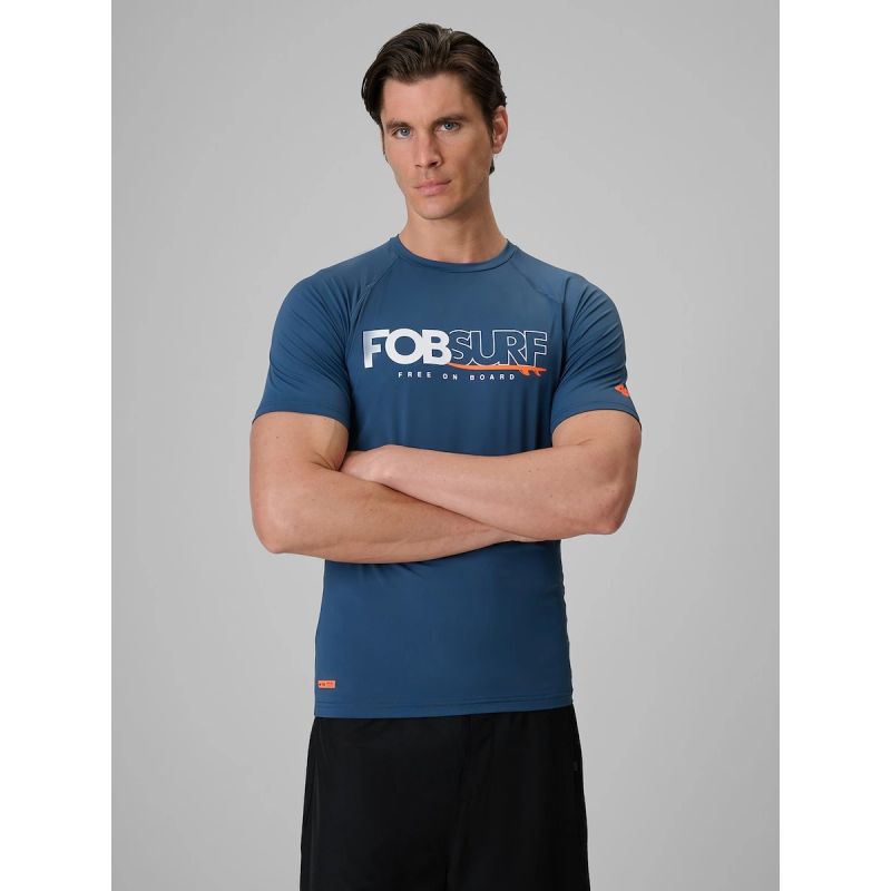4F Men's UPF50+ swimming and water sports póló 4FRSS26TFWSM001-31S