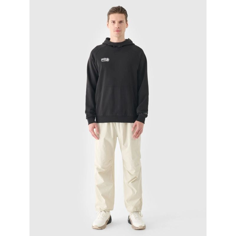 Men's sweatshirt with hood, open, 4F 4FRAW24TSWSM2072-20S kapucnis pulóver
