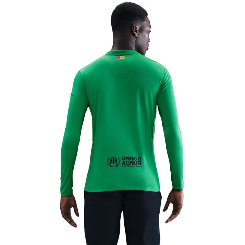 Nike FC Barcelona 2025/26 Stadium Goalkeeper Men's Jersey Green