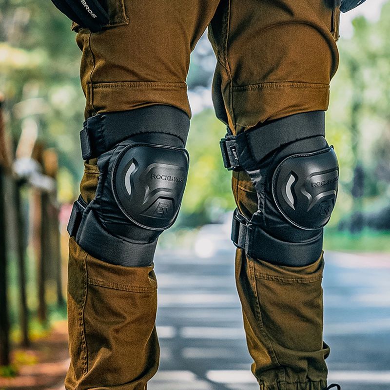 Rockbros 19230003001 knee pads - black fekete protectors and knee pads