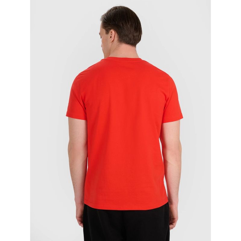 Men's regular t-shirt with volleyball print 4F 4FRAW25TTSHM3236-62S 3xl póló