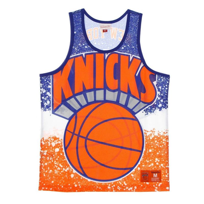 Mitchell & Ness NBA New York Knicks Men's Sleeveless Tank Top atléta