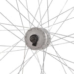 28 Inch Front Wheel With Shimano Hub Black Rim