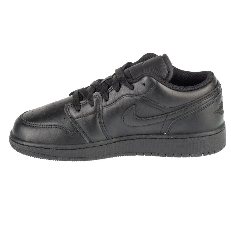 Jordan Air 1 Low GS Jr fekete cipő