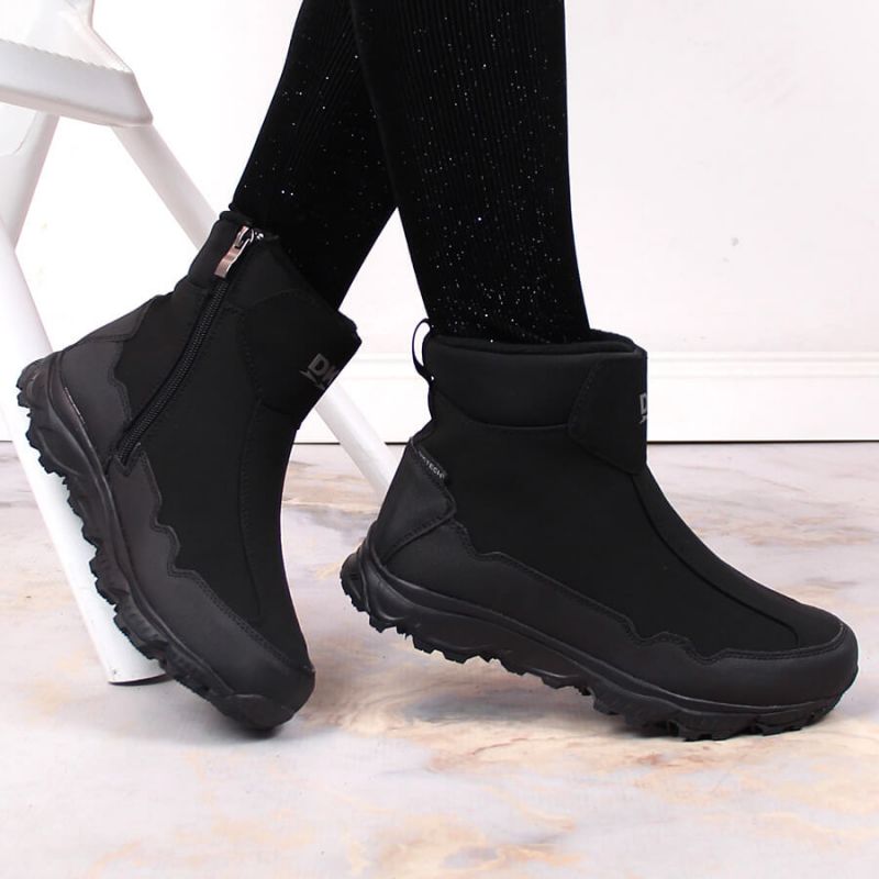 Inny DK Jr DK58A Waterproof Insulated Snow Boots, Black Túracipő