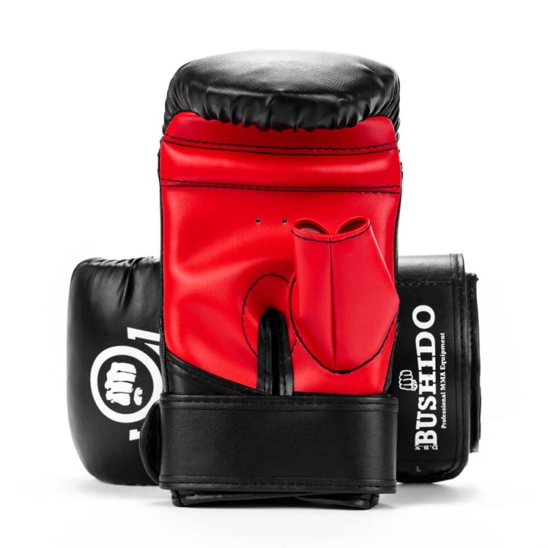 DBX Bushido Mitts Red - One size fits all piros kesztyű