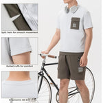 Rockbros Men's MTB T-Shirt 2XL fehér póló