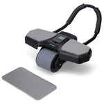 HMS Ka10 Black Abs Wheel Automatic Wheel For Exercising The Abdominal Muscles With Support fekete táska 17-38-033