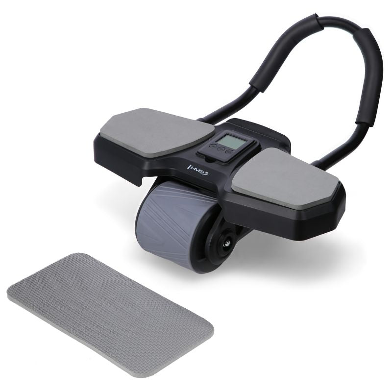 HMS Ka10 Black Abs Wheel Automatic Wheel For Exercising The Abdominal Muscles With Support fekete táska 17-38-033