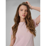 4F Women's slim plain T-shirt póló