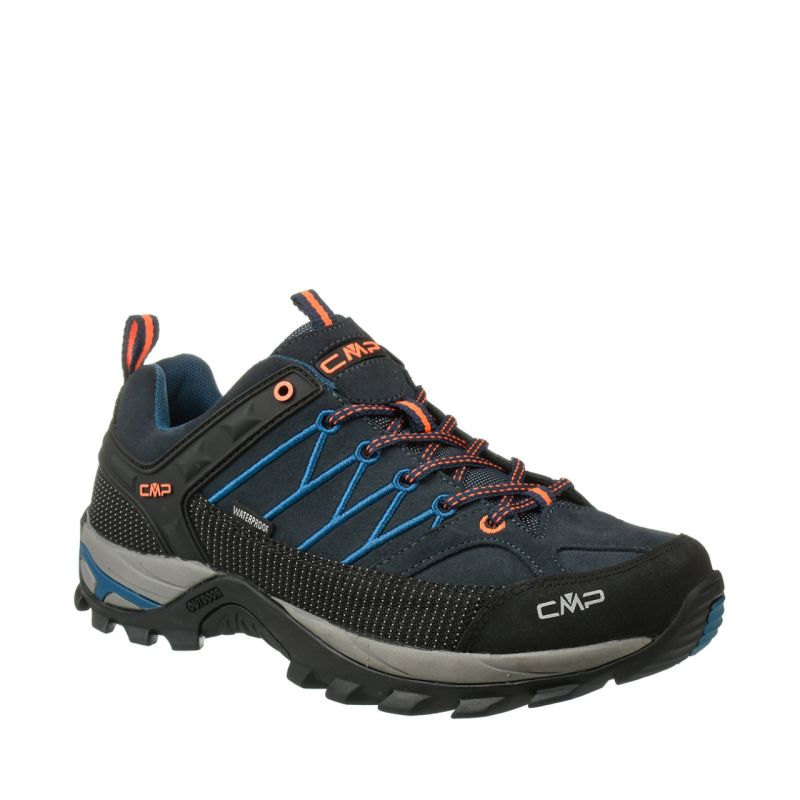 CMP Rigel Low WP men's trekking navy blue sötétkék cipő