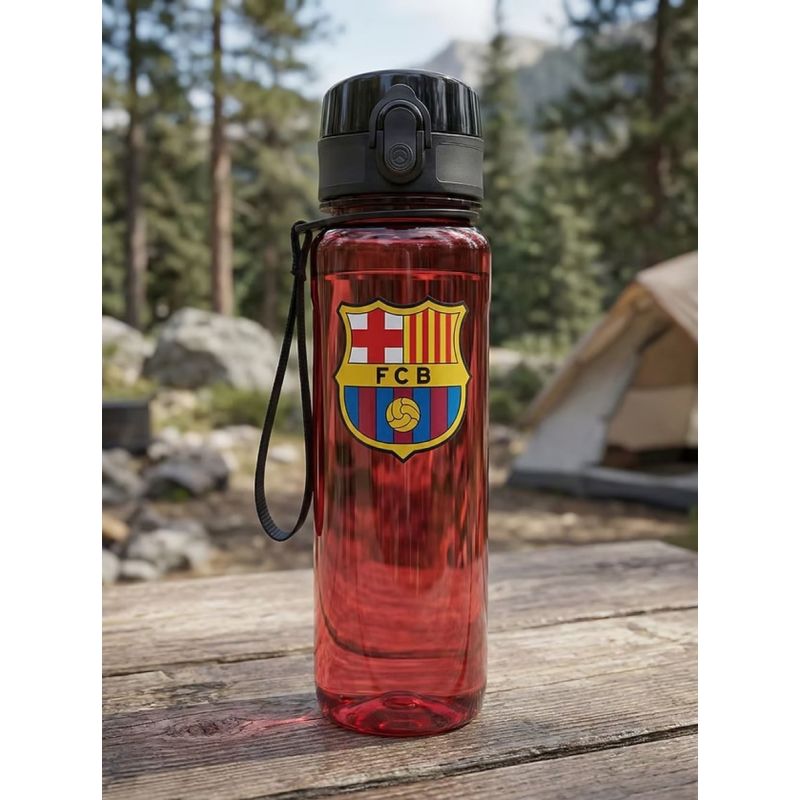 FC Barcelona bottle 500ml czerwony kulacs