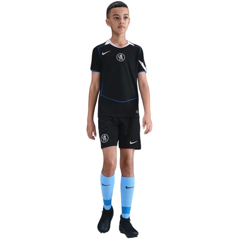 Nike Chelsea FC 2025/26 Stadium Third Kids' 011 fekete póló 154260M