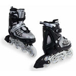 Enero Roller Skates-Roller Skates-Ice Skating 4in1 Pro Led 30-33 Gray szürke skates, roller skates