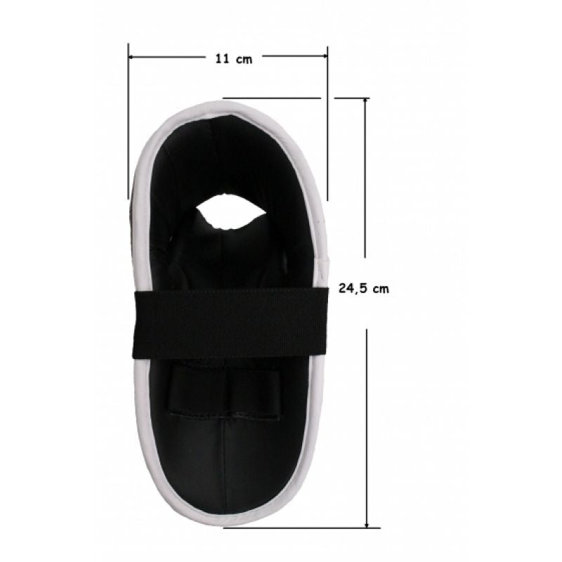 TOP TEN OSTT-KIDS Foot Protectors czerwony protectors and knee pads