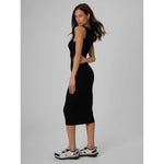 Women's ribbed knit dress 4F