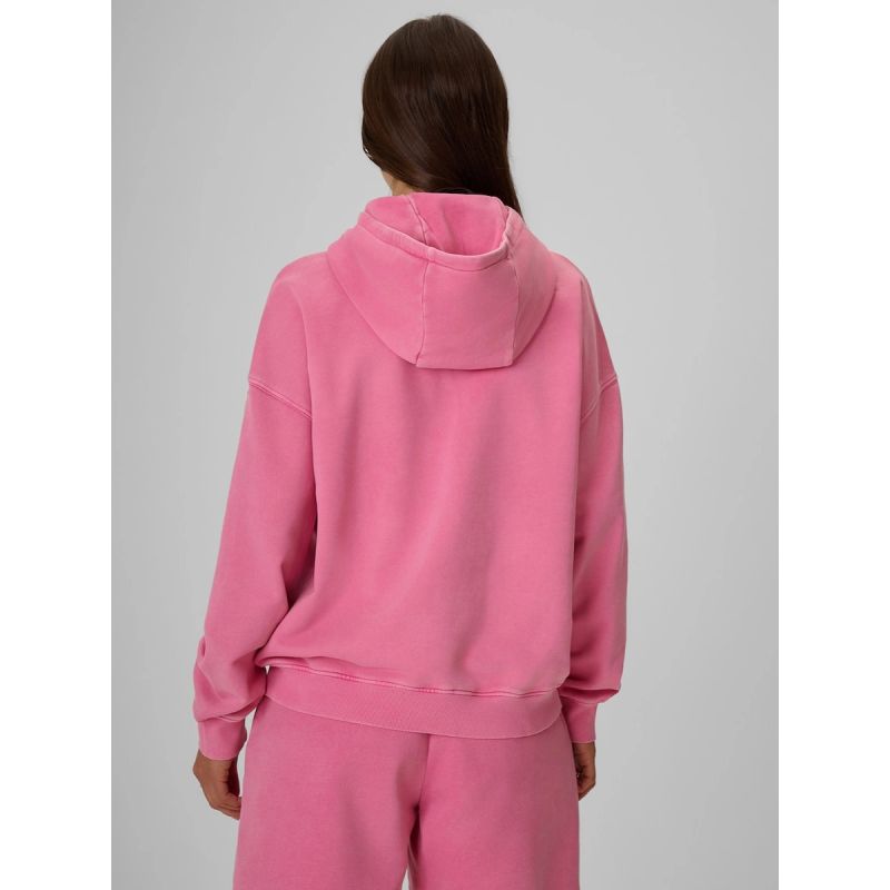 4F Women's oversize sweatshirt with hood pulóver