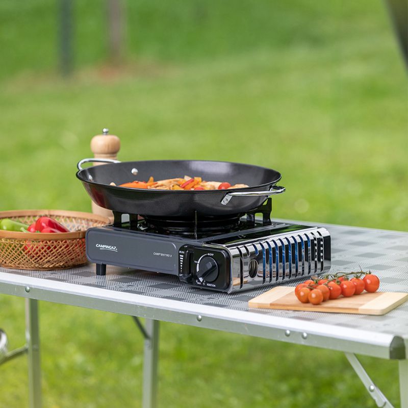 Campingaz Camp Bistro 3 2200 W Gas Stove fekete kabát