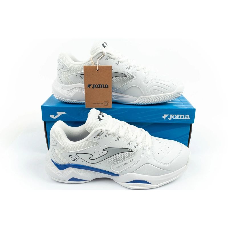 Joma Men's Master 1000 2642 Tennis Shoes, Cushioning, fehér cipő