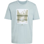 Adidas Men's Outdoor Kayaking Graphic T-shirt menta póló