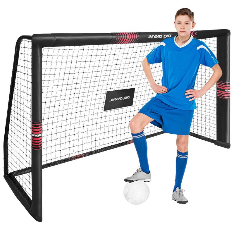 Enero Pro FOOTBALL GOAL WITH NET fekete goals, nets